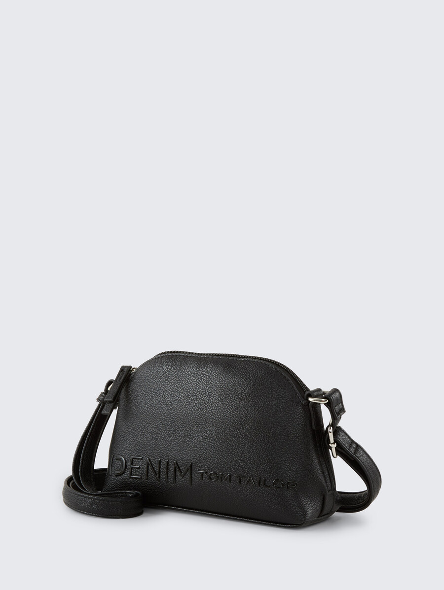 bolso de hombro ttzephyra s con estampado de logotipo en silicona