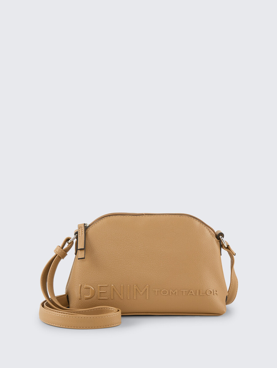 bolso de hombro ttzephyra s con estampado de logotipo en silicona
