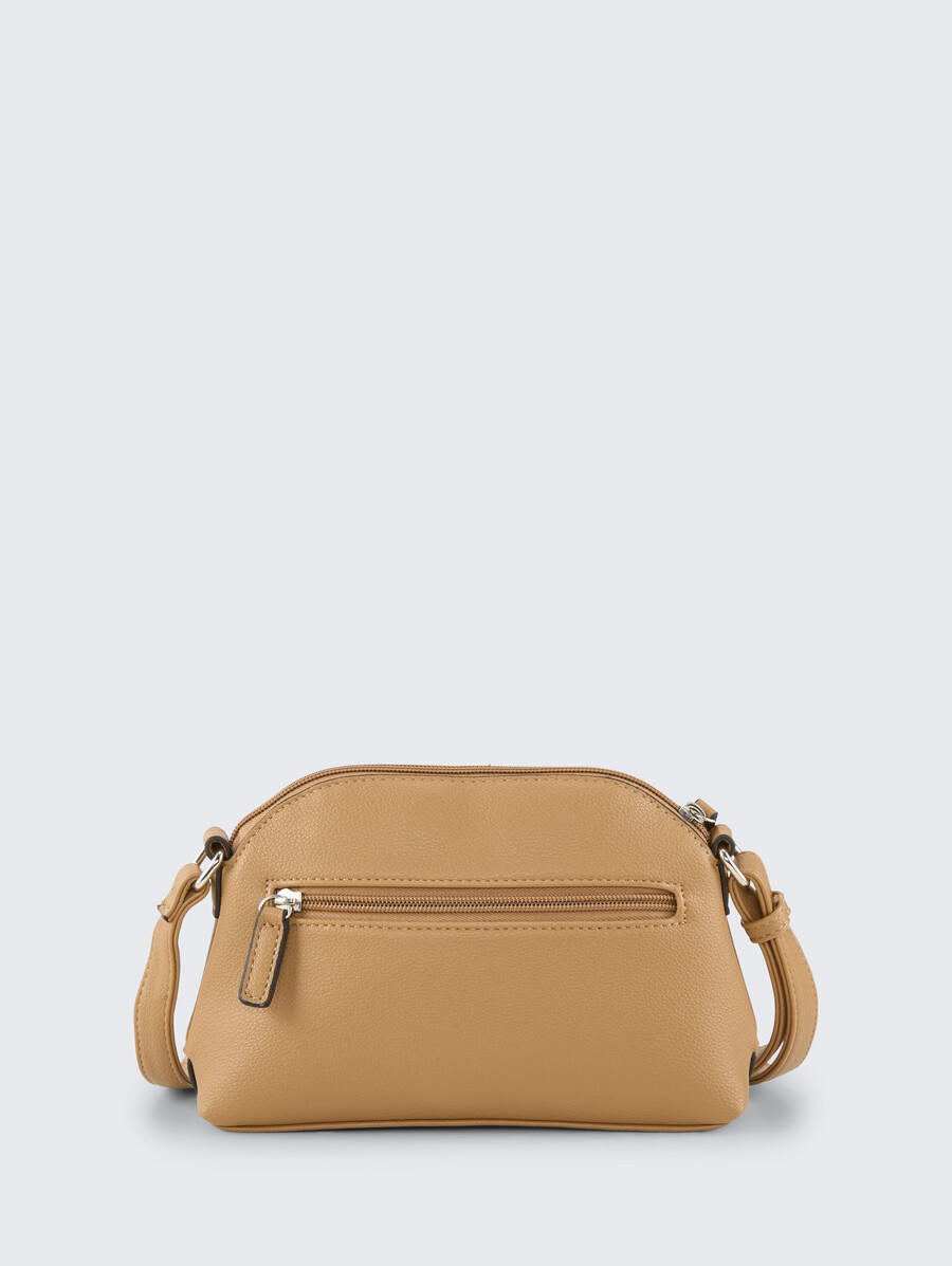 bolso de hombro ttzephyra s con estampado de logotipo en silicona