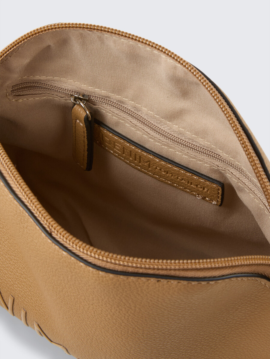 bolso de hombro ttzephyra s con estampado de logotipo en silicona