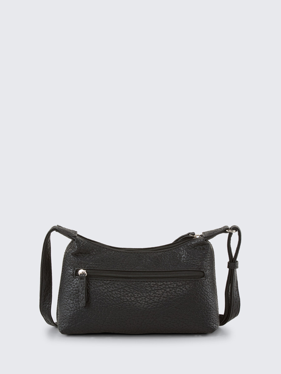 bolso de hombro ttevelina s en piel sintética granulada