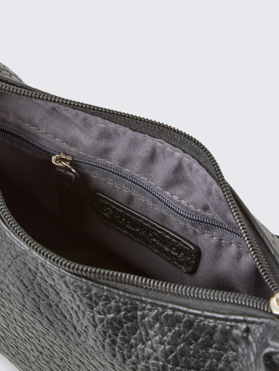 bolso de hombro ttevelina s en piel sintética granulada