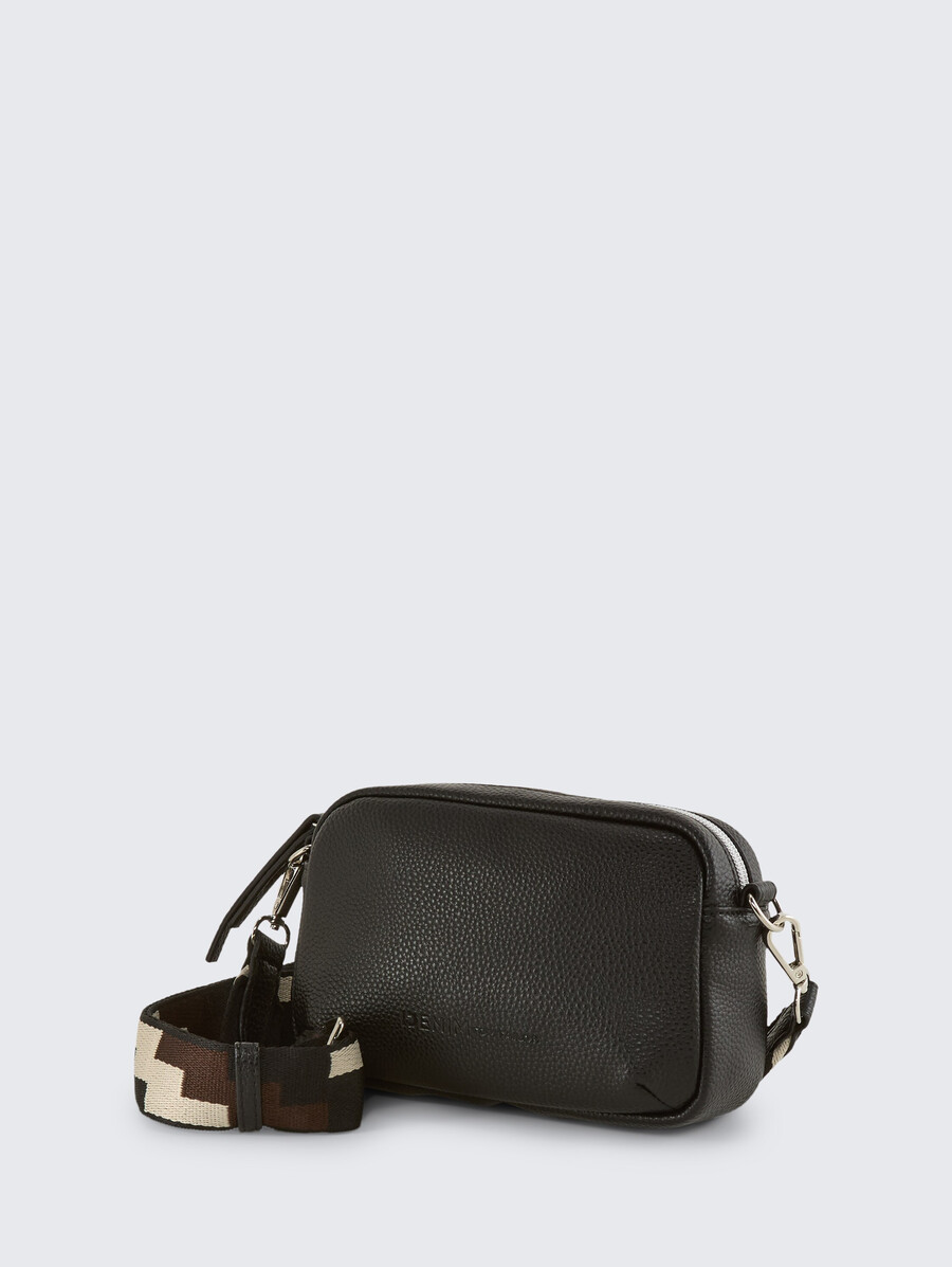 bolso de hombro de piel sintética ttsada