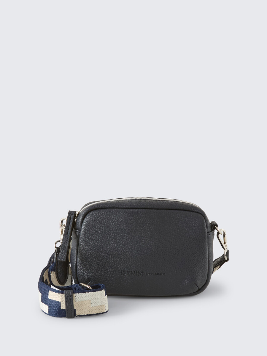 bolso de hombro de piel sintética ttsada