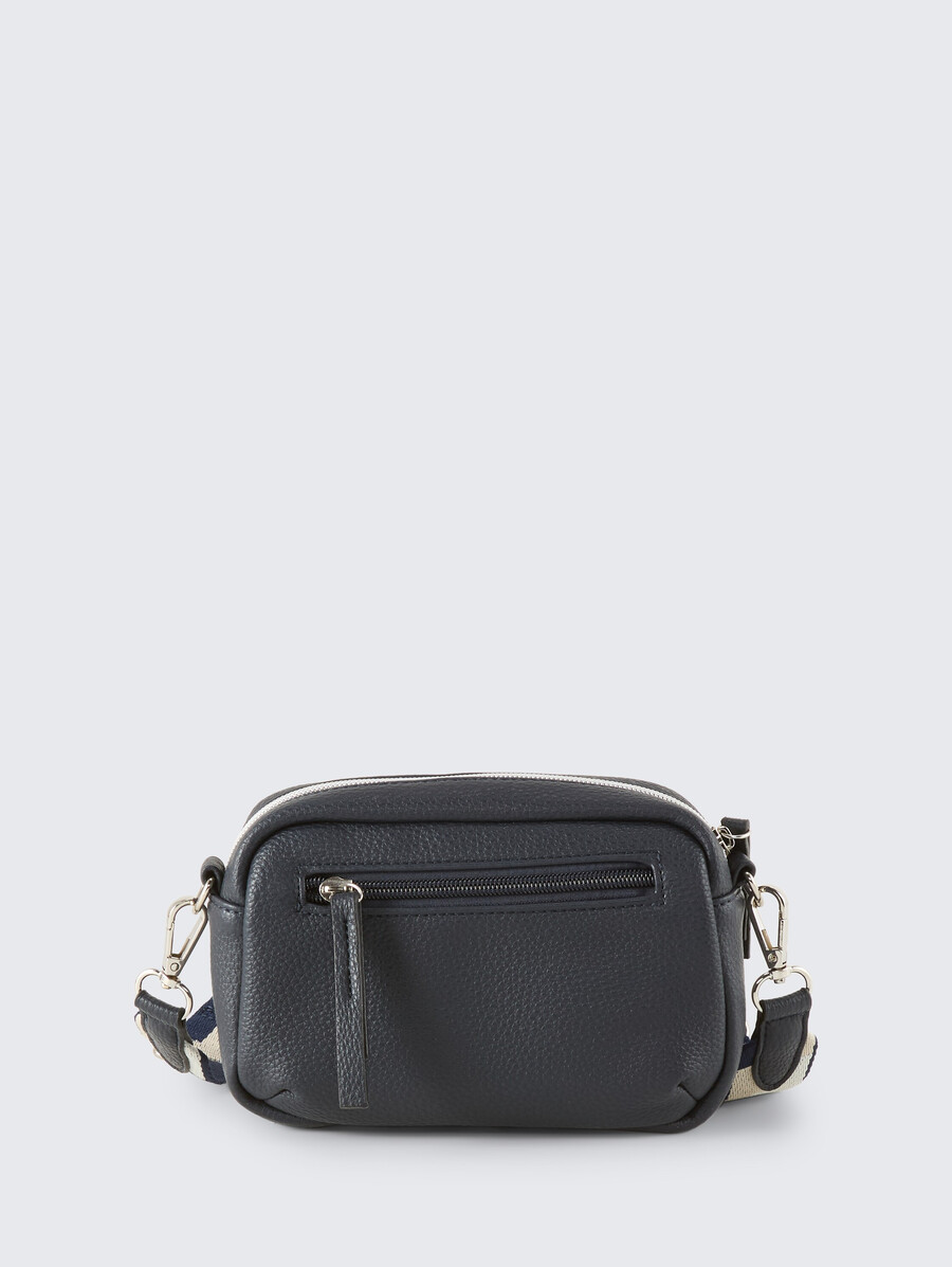 bolso de hombro de piel sintética ttsada