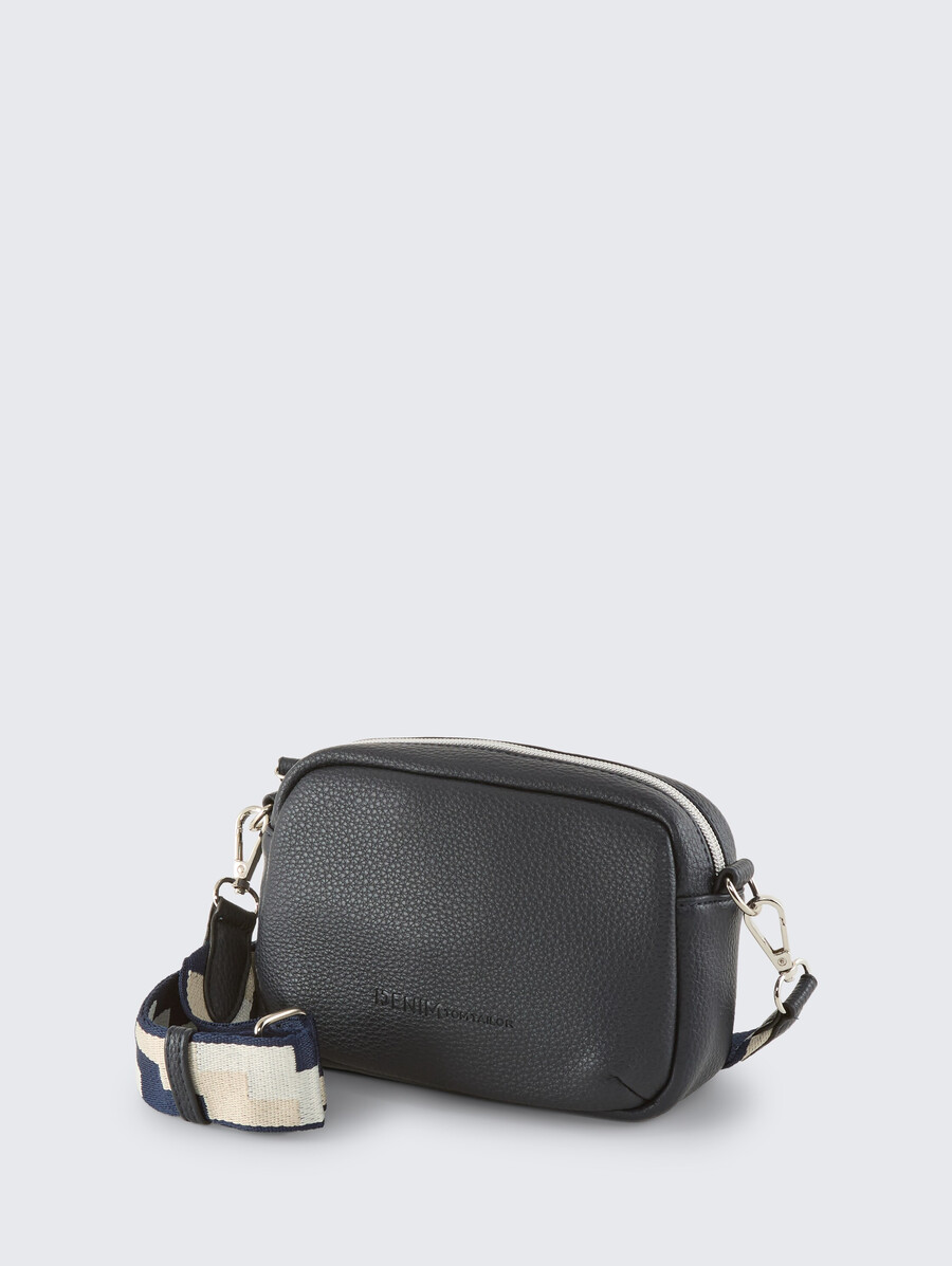 bolso de hombro de piel sintética ttsada