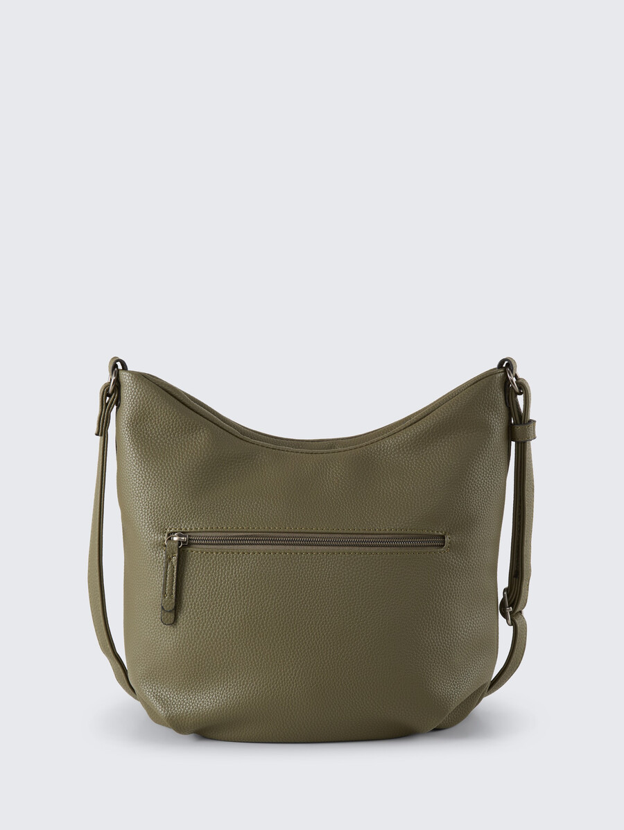 bolso de hombro ttmiha m con mezcla de materiales