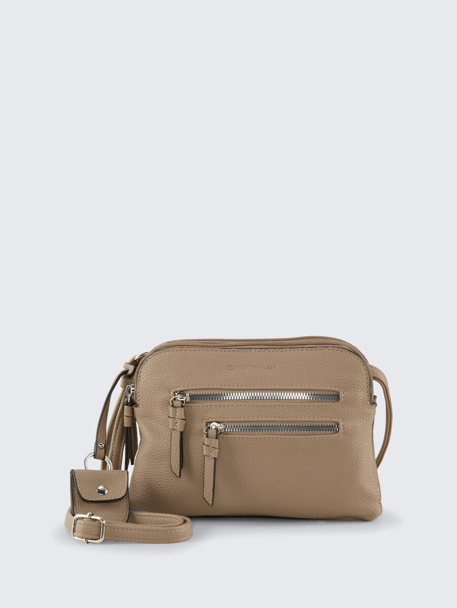 bolso de hombro ttwinona s con detalles de cremallera