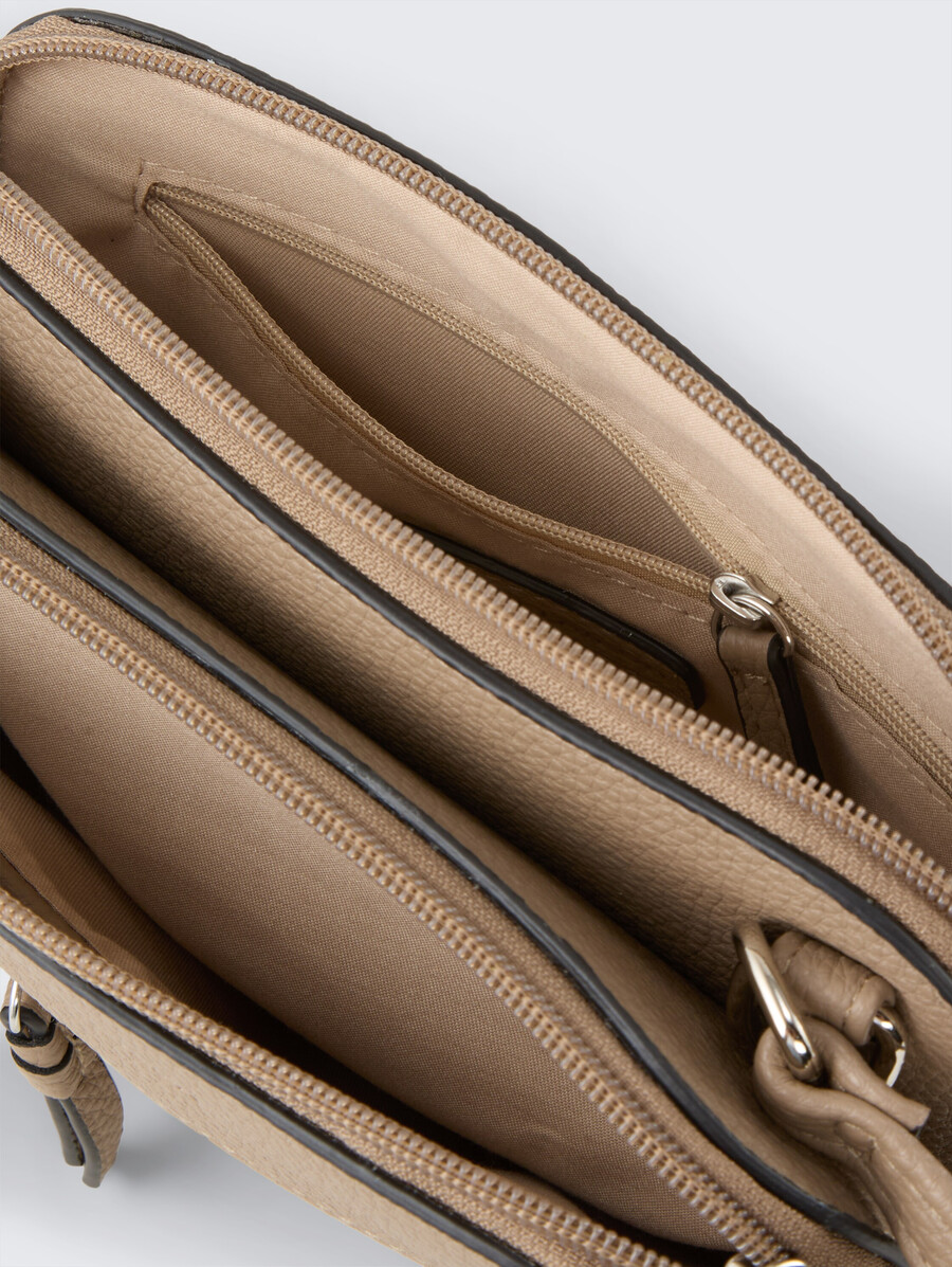 bolso de hombro ttwinona s con detalles de cremallera