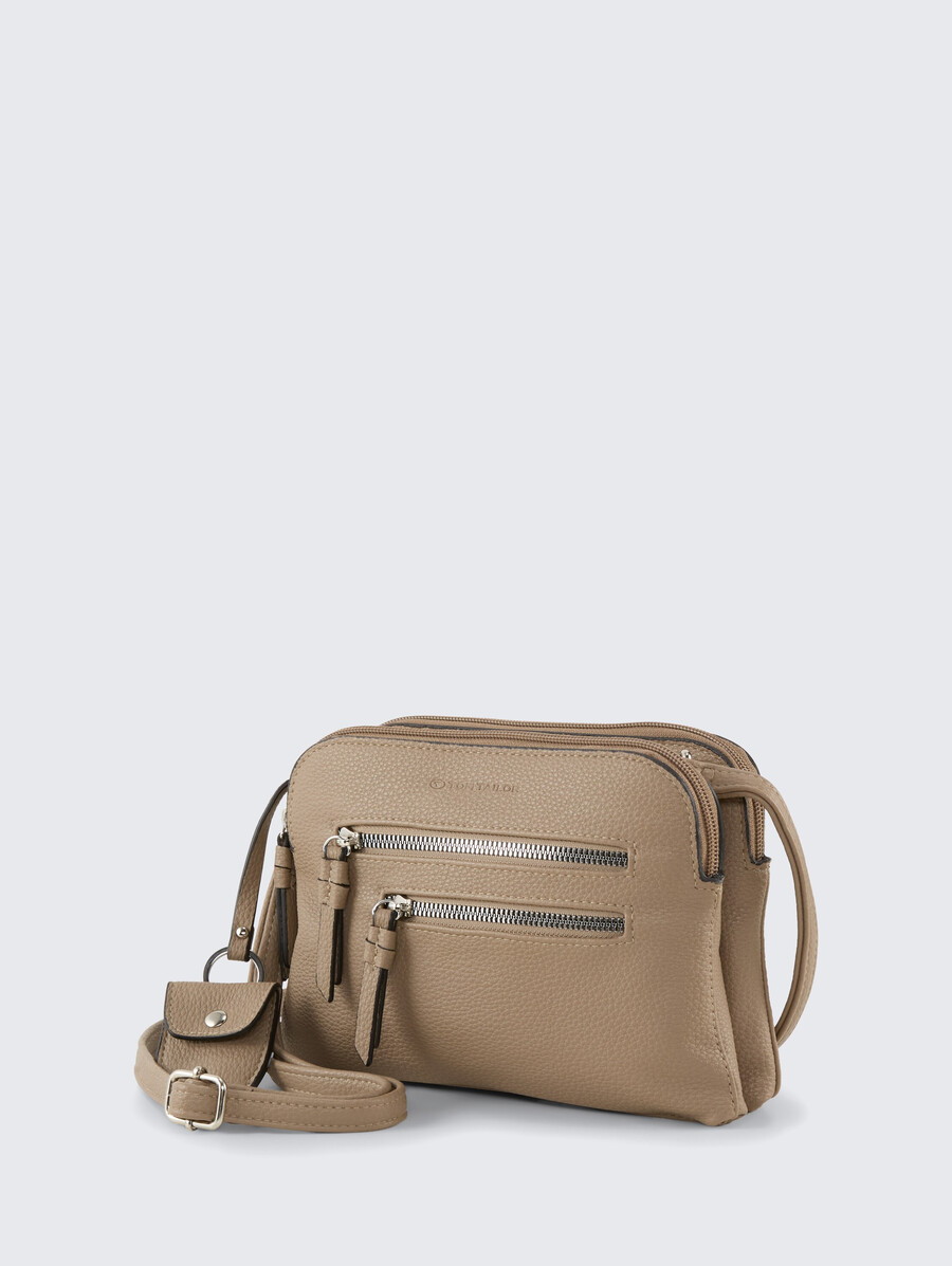 bolso de hombro ttwinona s con detalles de cremallera