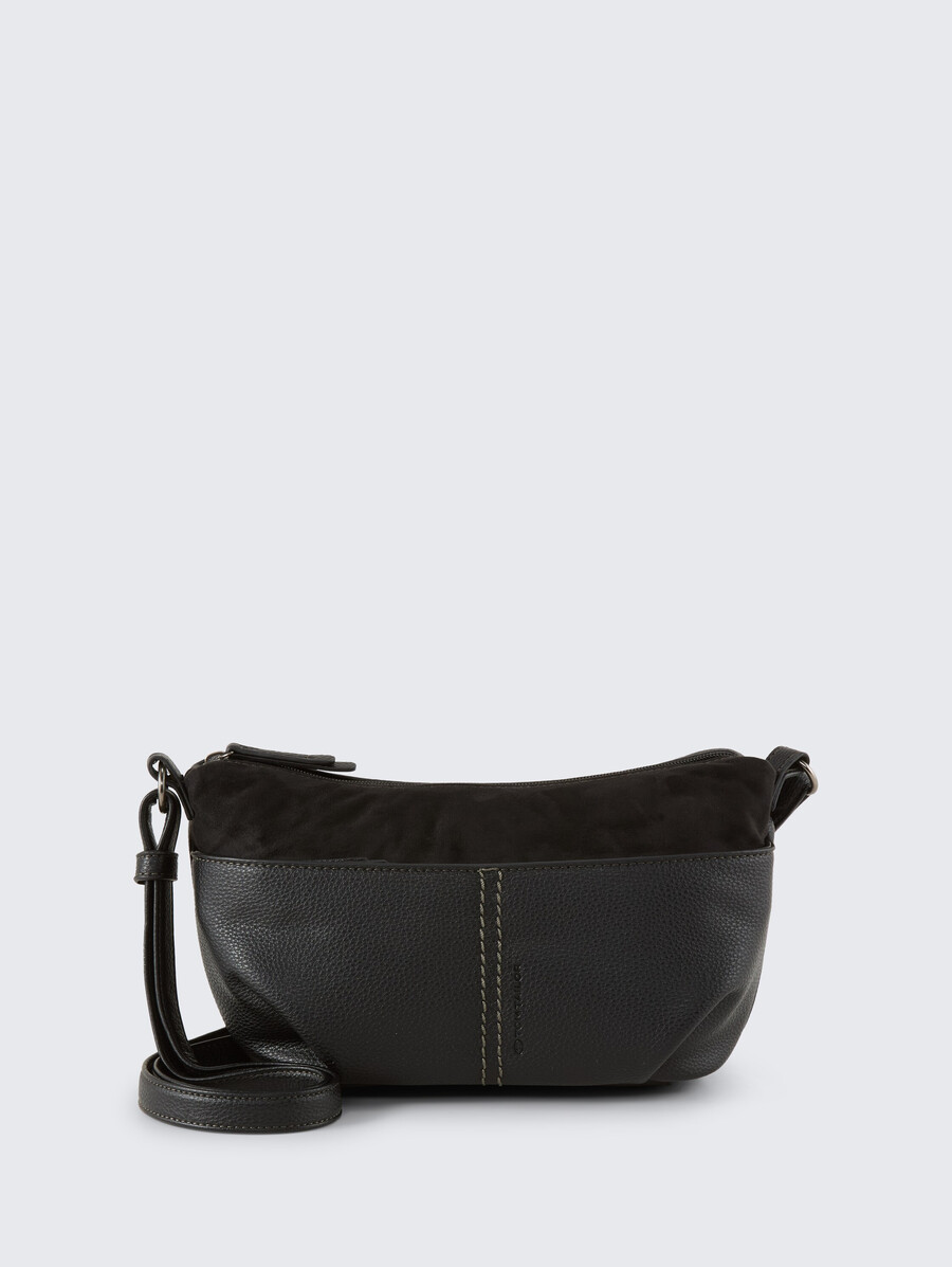 bolso de hombro ttmiha con mezcla de materiales
