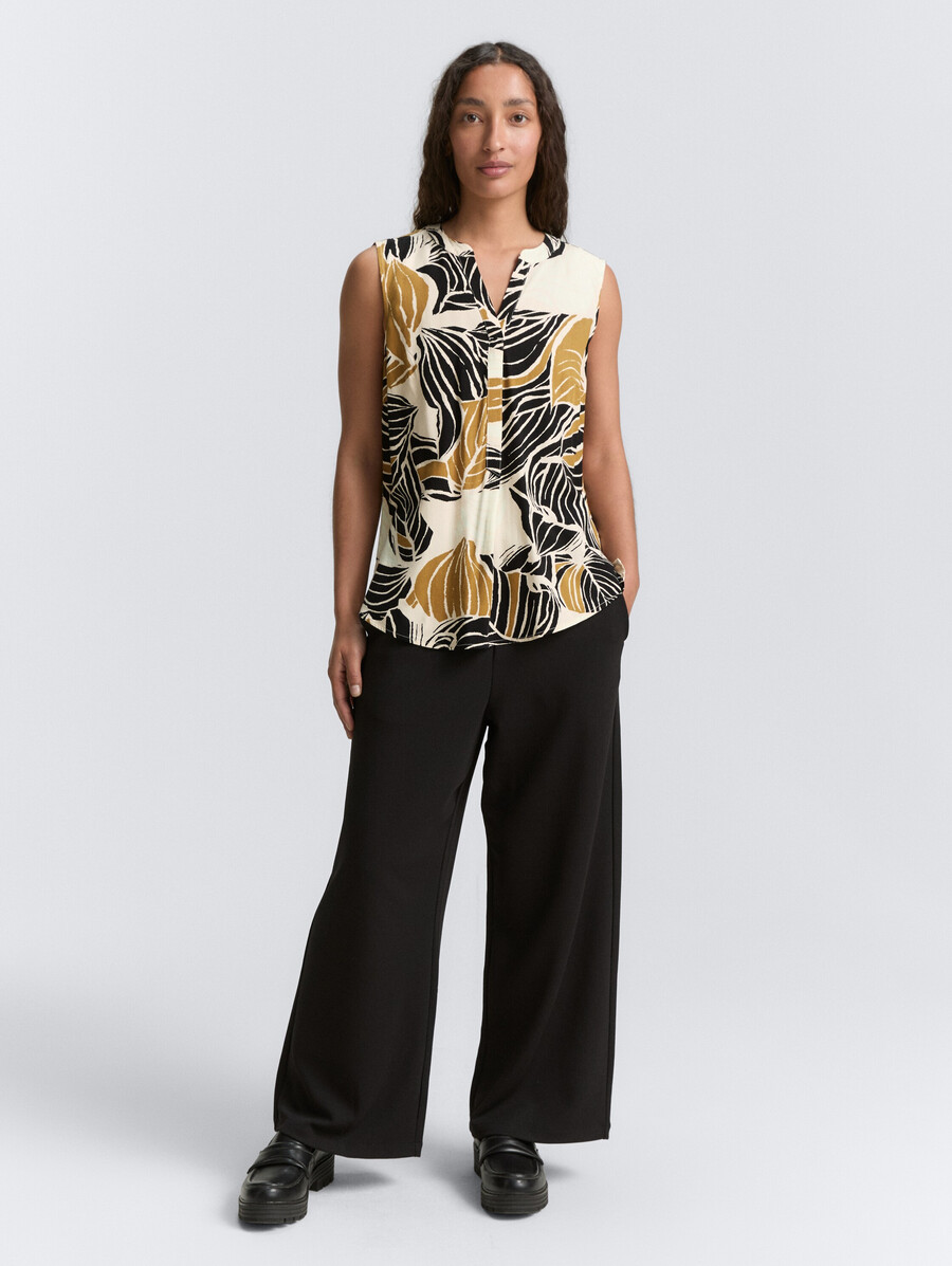 blusa con estampado