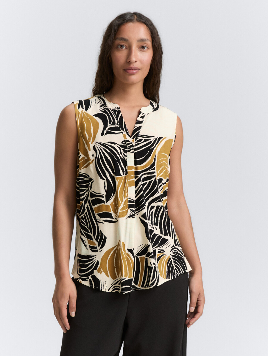 blusa con estampado