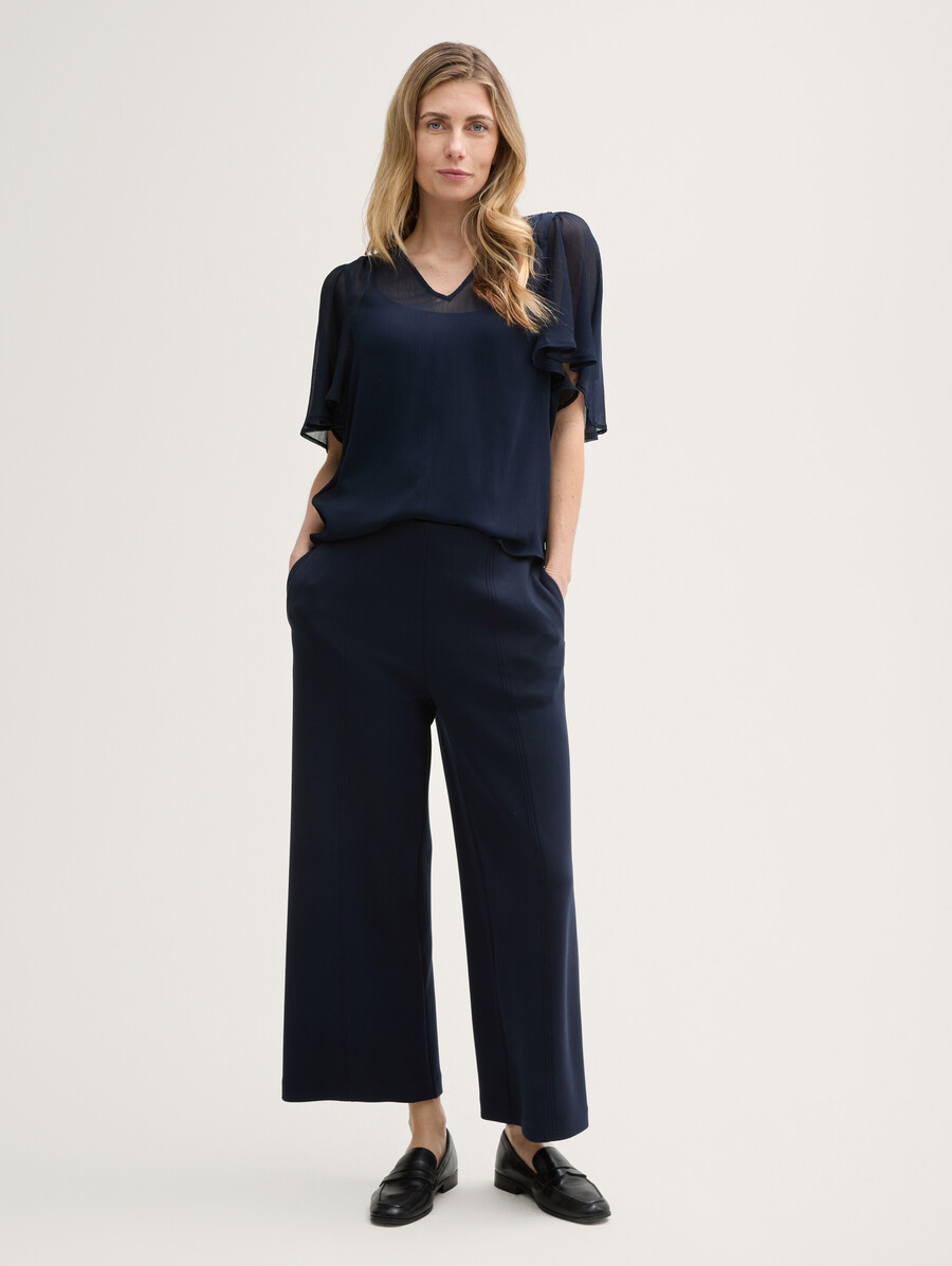 blusa de gasa