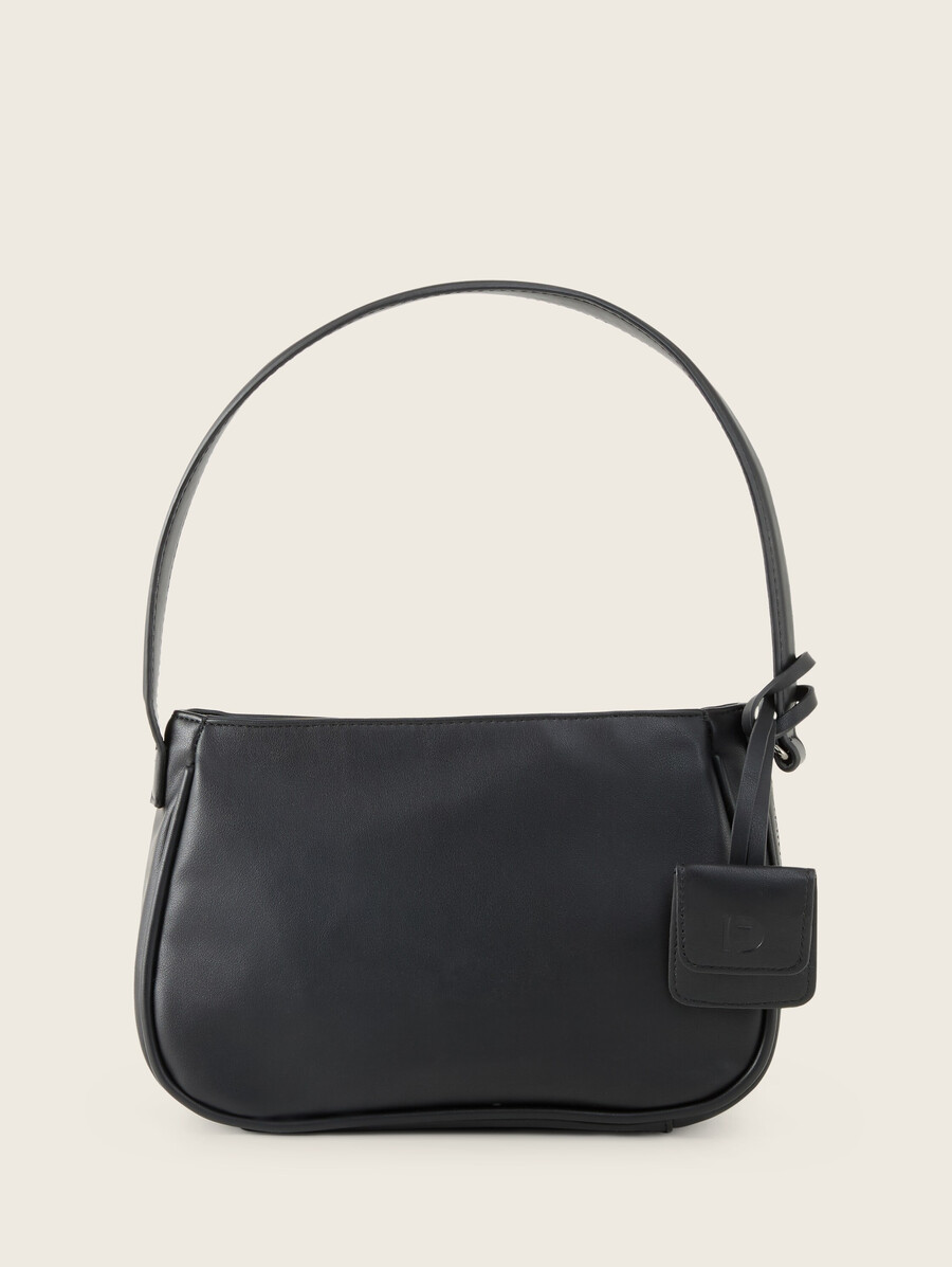 bolso de hombro ttbena con colgante de logotipo