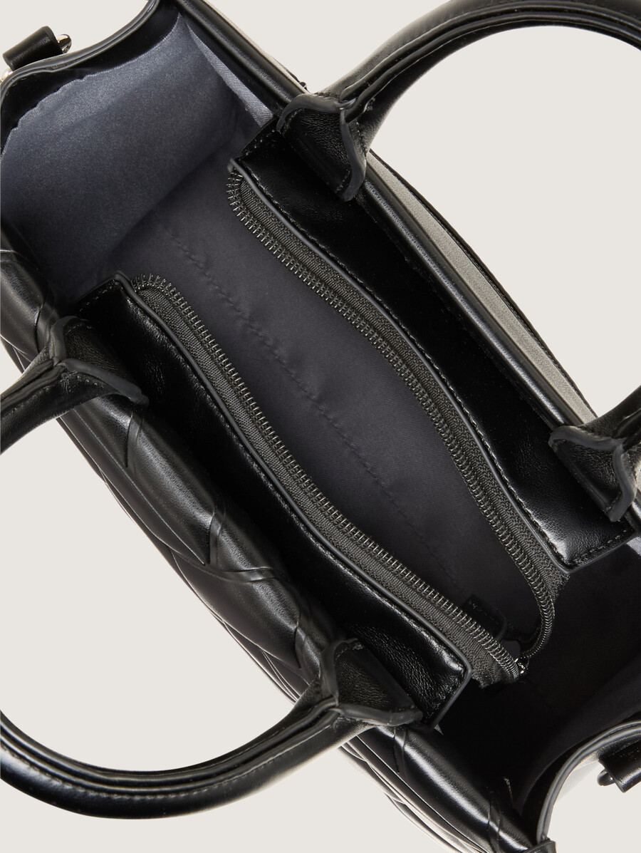 bolso shopper ttamela s con detalles acolchados