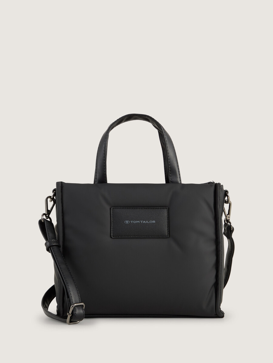 bolso shopper ttpatti s con cremallera y acolchado