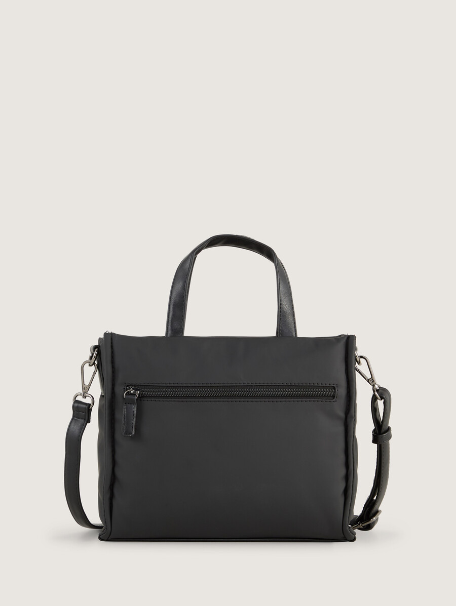 bolso shopper ttpatti s con cremallera y acolchado