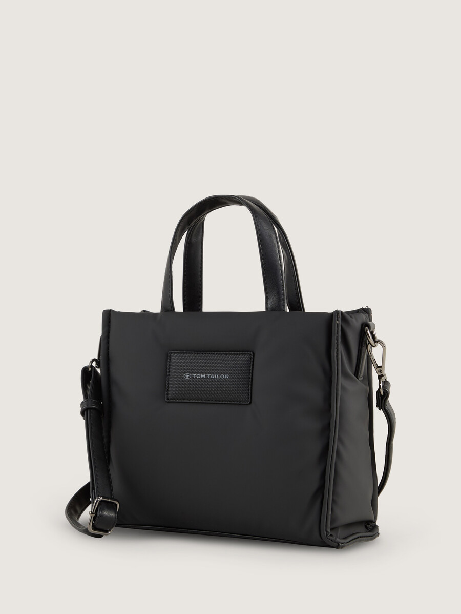 bolso shopper ttpatti s con cremallera y acolchado