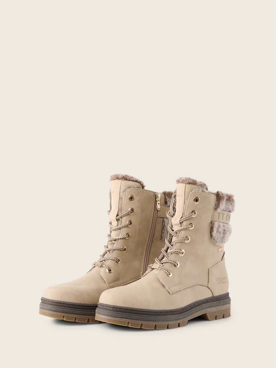 botas impermeables con forro