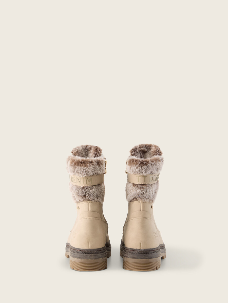 botas impermeables con forro