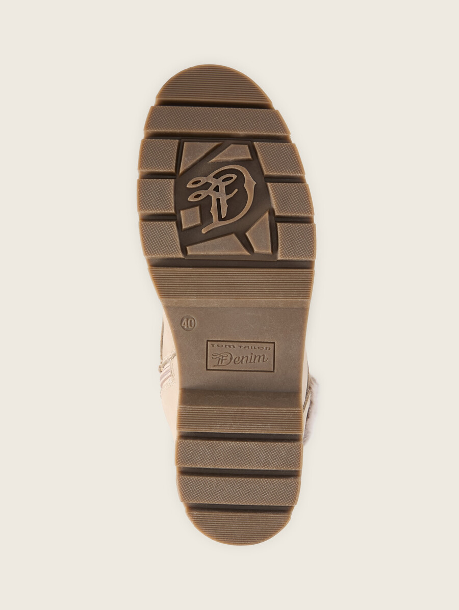 botas impermeables con forro