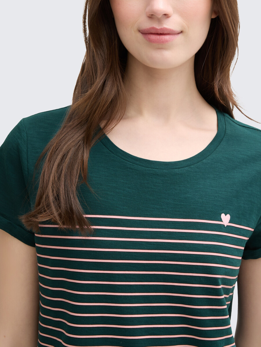 camiseta de rayas