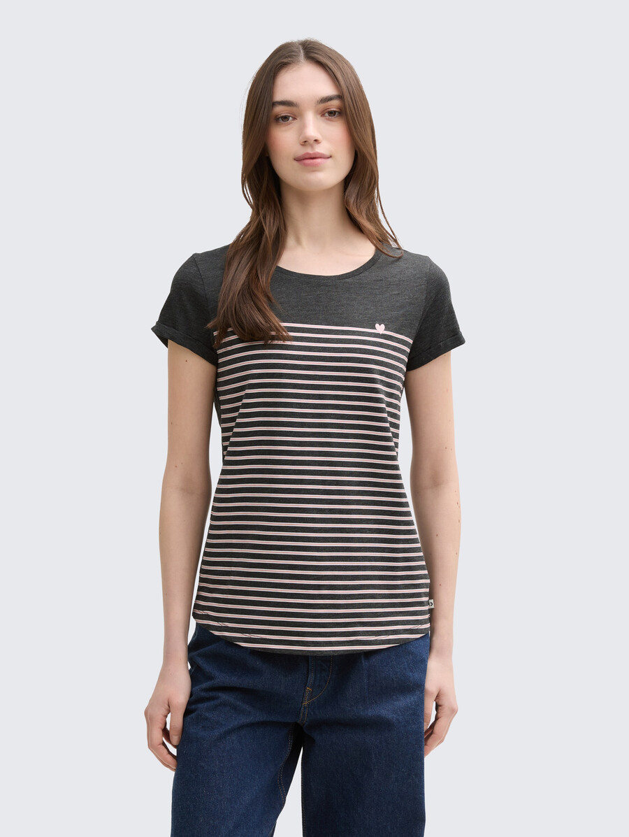 camiseta de rayas
