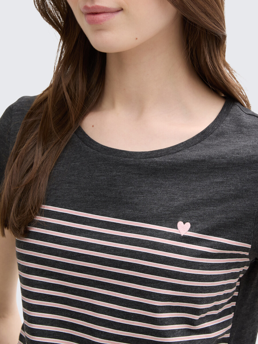camiseta de rayas