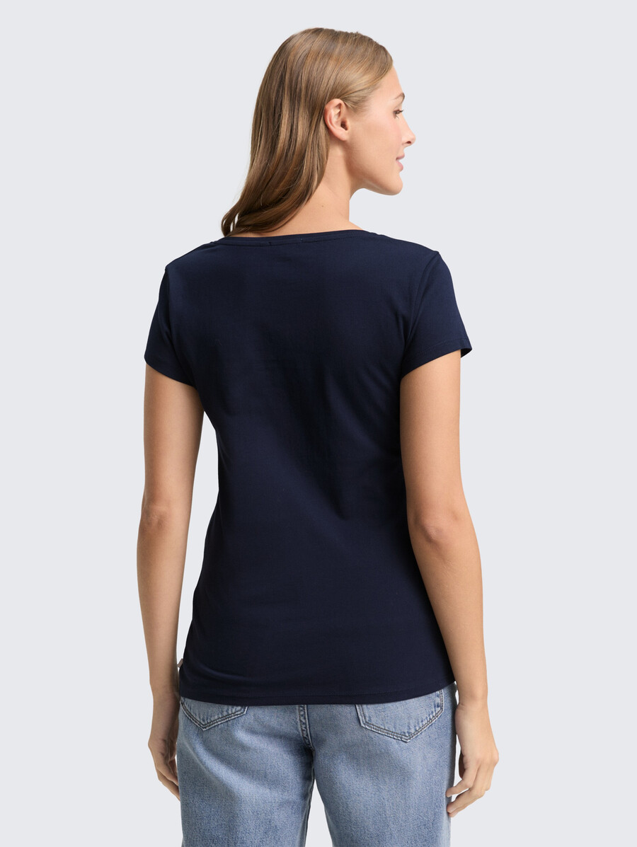 camiseta estampada en pack de 2