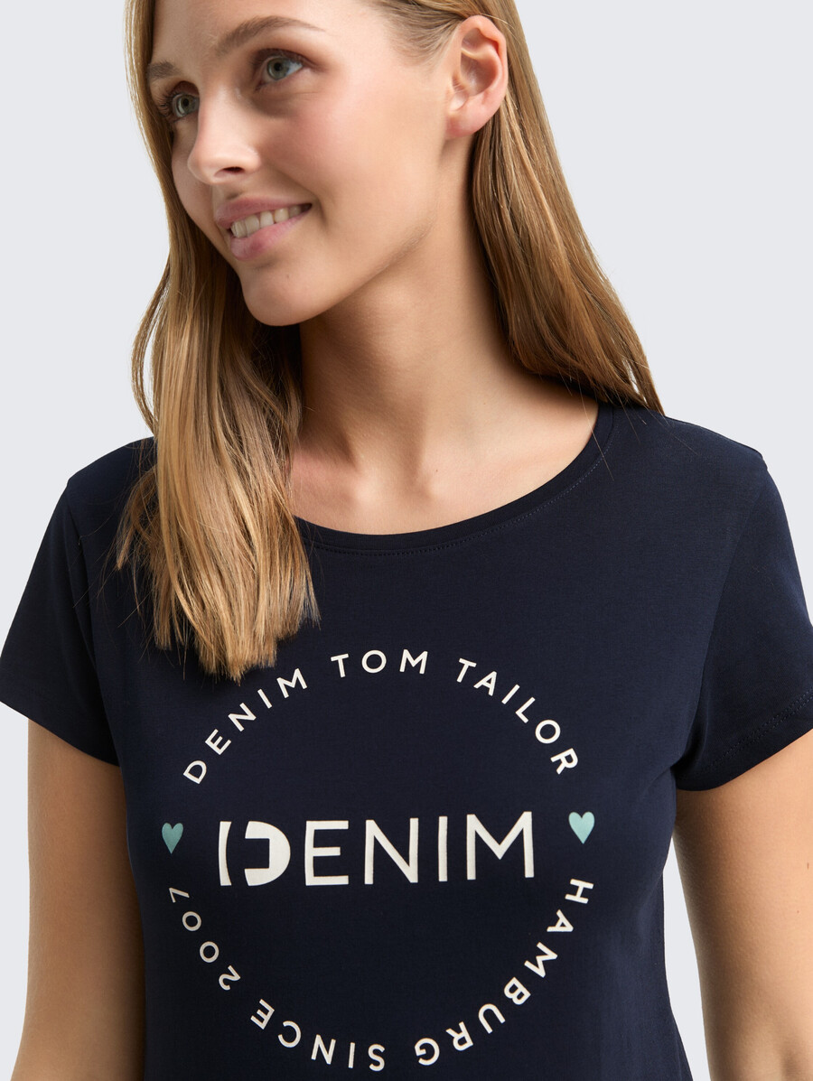 camiseta estampada en pack de 2