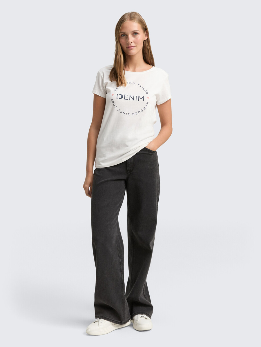 camiseta estampada en pack de 2