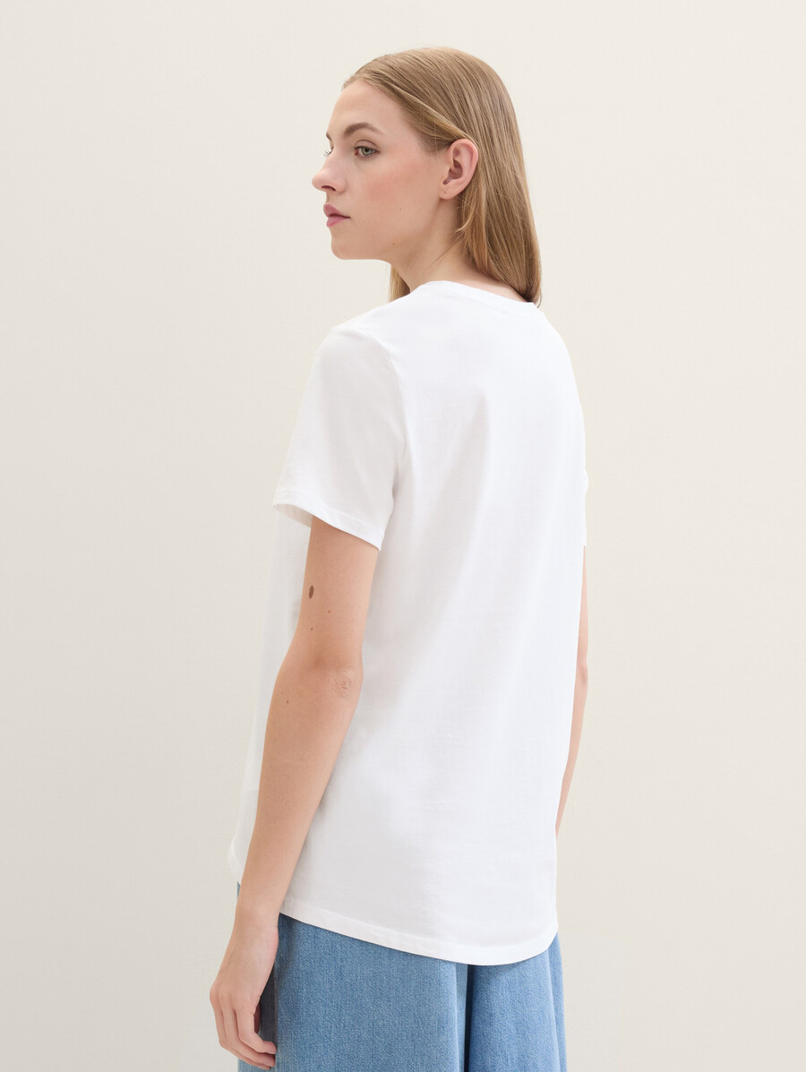 camiseta holgada de algodón