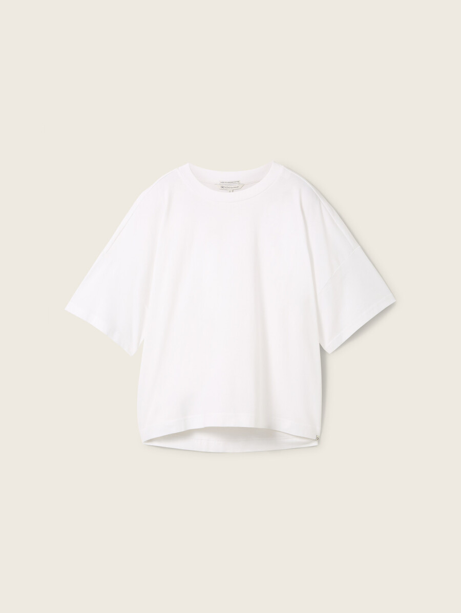 camiseta de algodón de gran tamaño