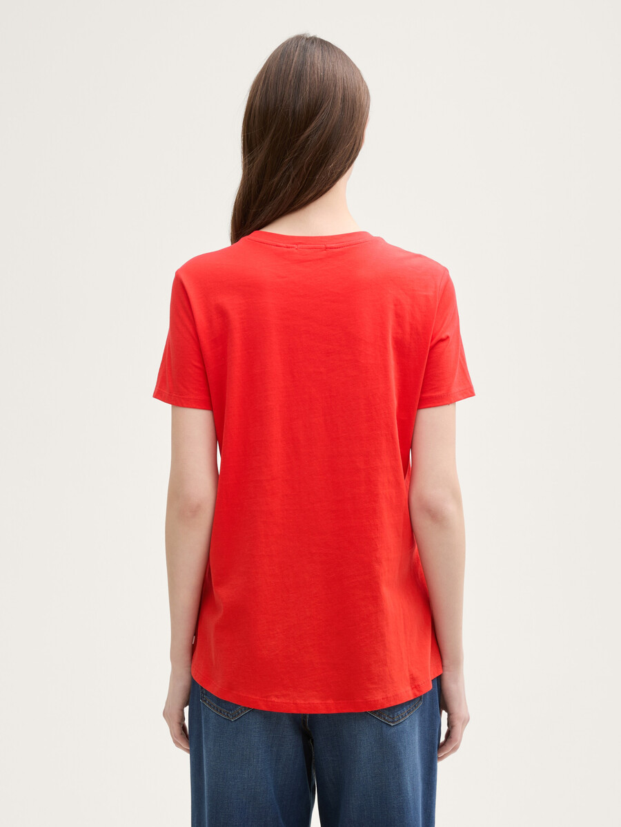 camiseta holgada de algodón