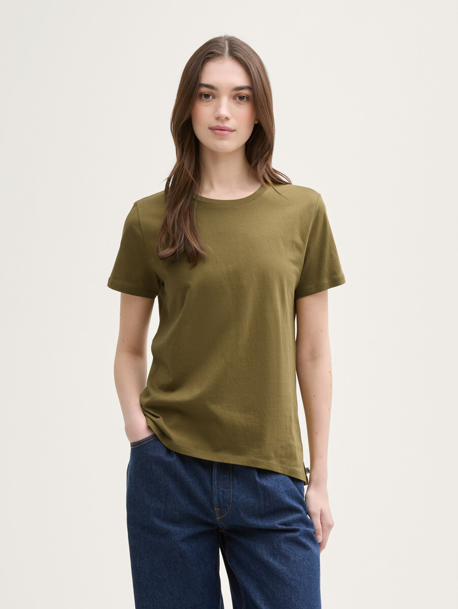 camiseta holgada de algodón
