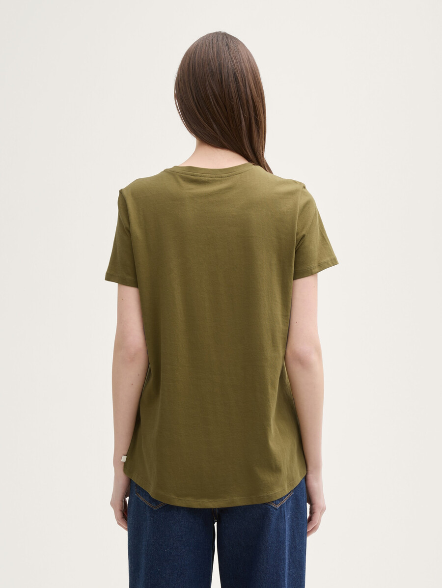 camiseta holgada de algodón