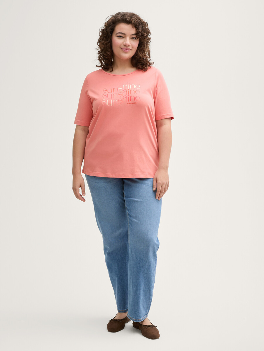 talla grande - camiseta con estampado