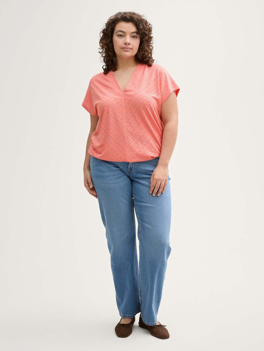 talla grande - camiseta holgada ajour