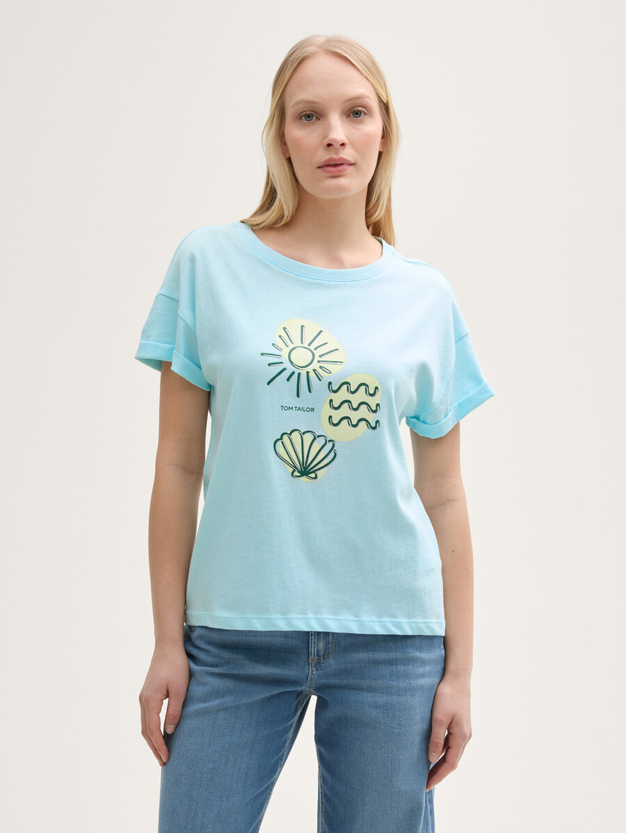 camiseta con estampado