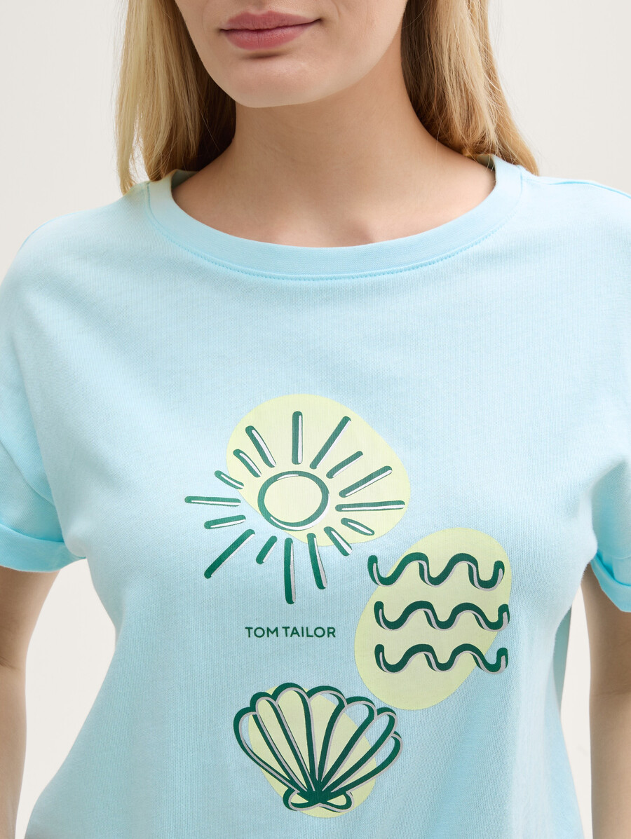 camiseta con estampado