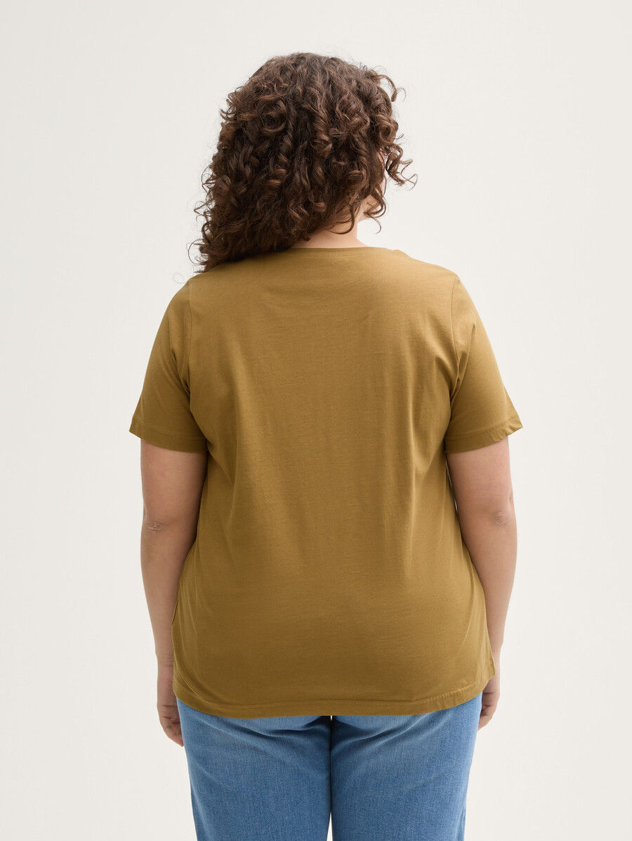 talla grande - camiseta con estampado