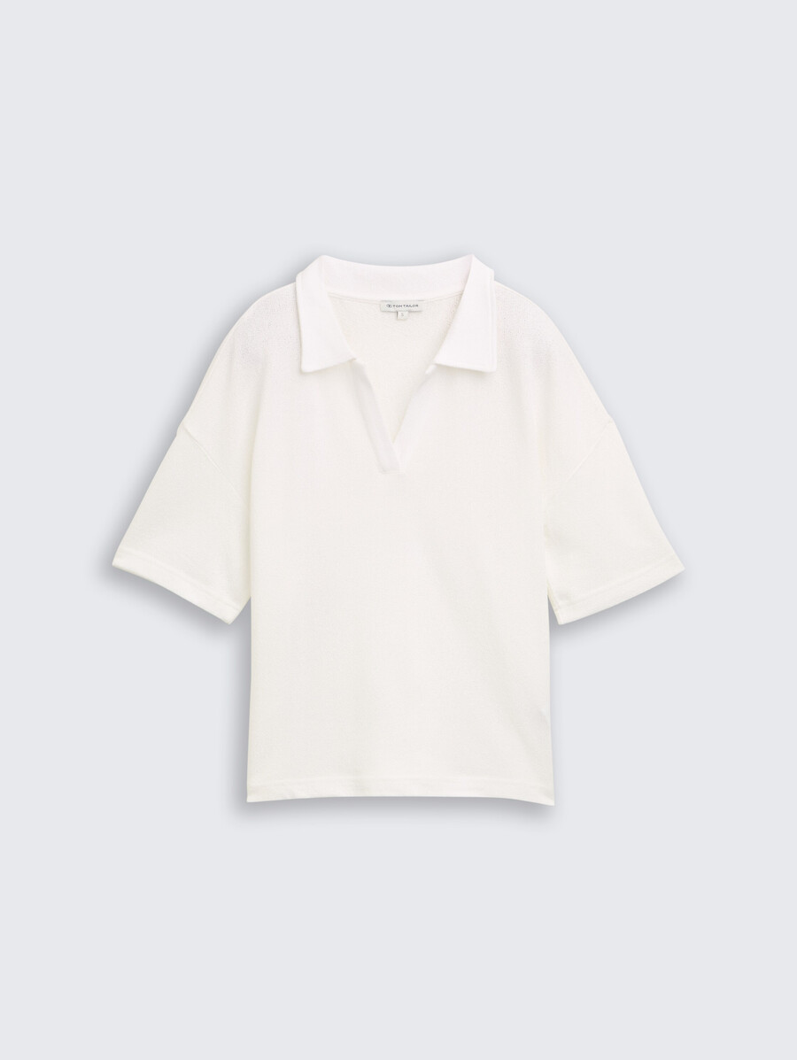 camiseta con cuello polo
