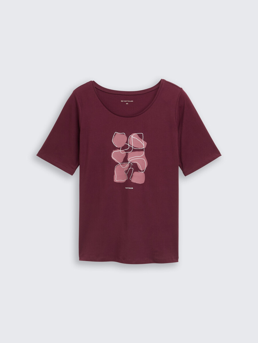 talla grande - camiseta con estampado
