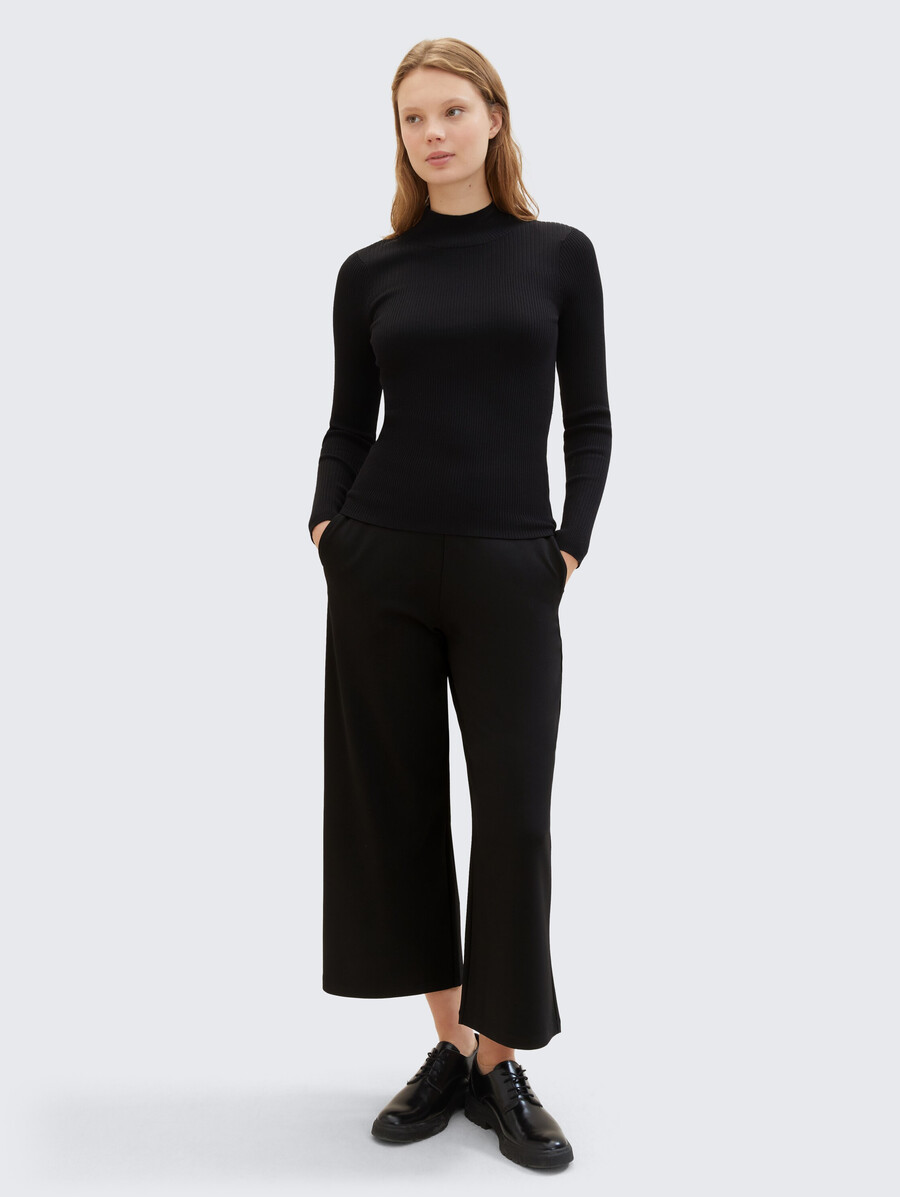 culottes de cintura alta