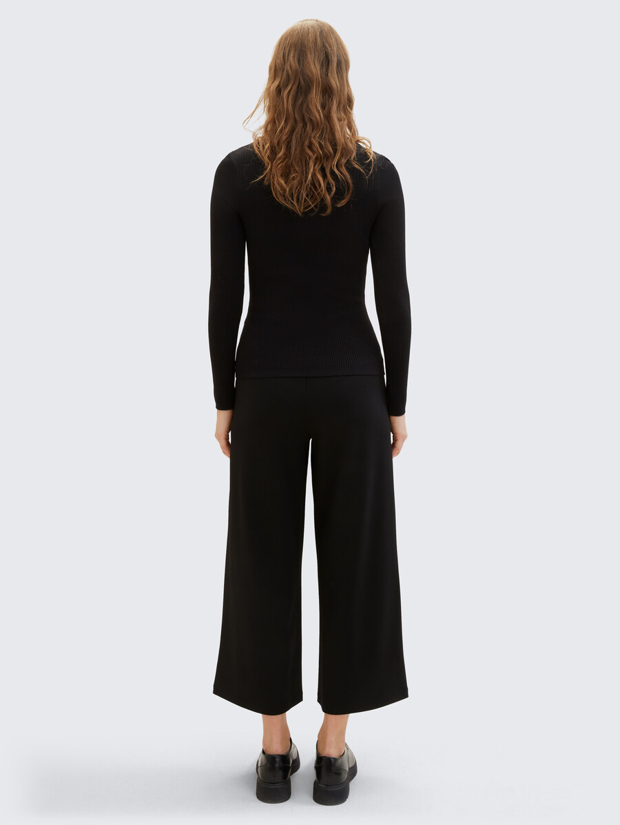 culottes de cintura alta