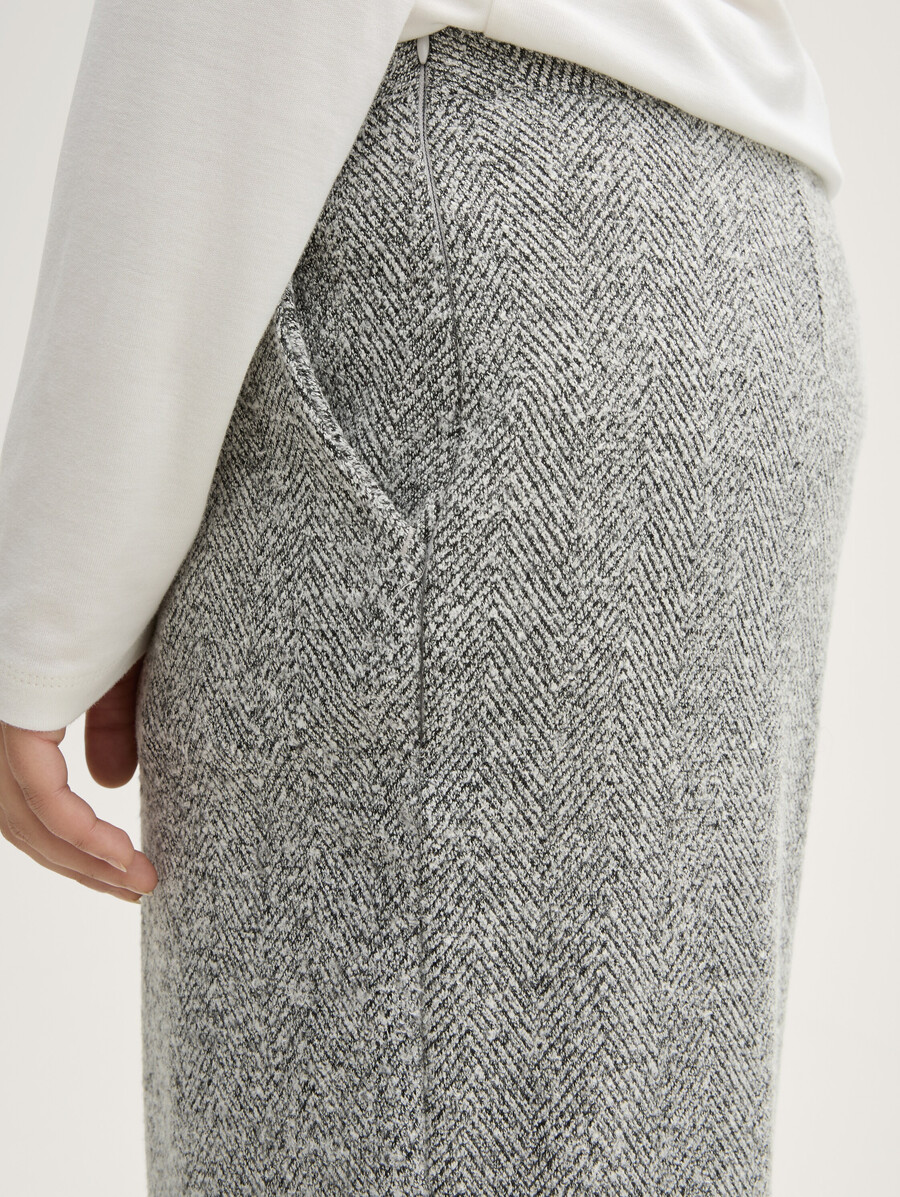 tallas grandes - pantalón culotte cropped