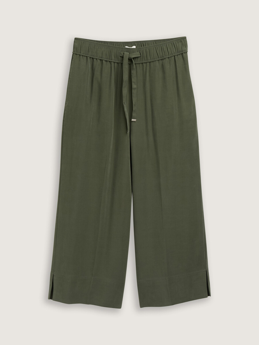culottes de cintura alta