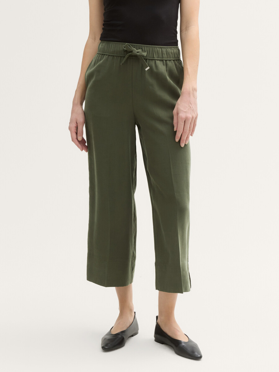 culottes de cintura alta