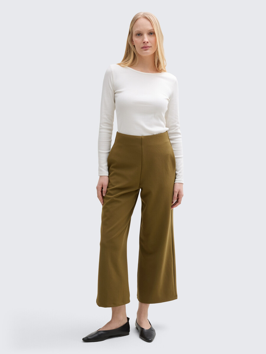 culottes de cintura alta